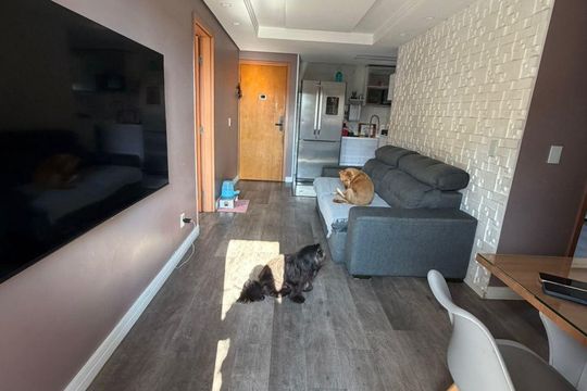 Sala de apartamento à venda com 3 quartos, 62m² em Parque Viana, Barueri