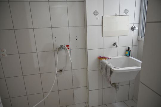 area de serviço de apartamento à venda com 3 quartos, 68m² em Horto Santo Antonio, Jundiaí