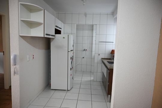 cozinha de apartamento à venda com 3 quartos, 68m² em Horto Santo Antonio, Jundiaí