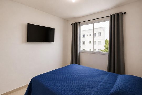 Quarto 1 de apartamento para alugar com 2 quartos, 40m² em São José, Canoas