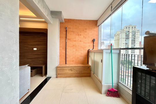 Varanda de apartamento para alugar com 2 quartos, 59m² em Vila Paulista, São Paulo