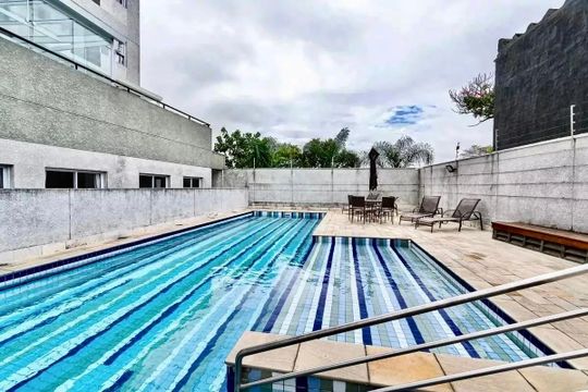 Área comum - Piscina de apartamento para alugar com 2 quartos, 59m² em Vila Paulista, São Paulo