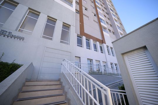 Área comum de apartamento à venda com 2 quartos, 51m² em Vila Sao Francisco, São Paulo