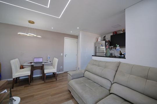 Sala de apartamento à venda com 2 quartos, 51m² em Vila Sao Francisco, São Paulo