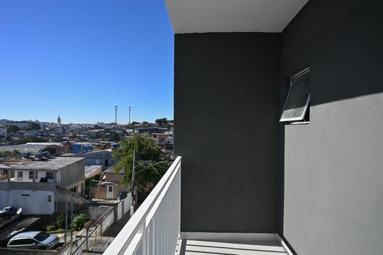 Varanda do Quarto 2 de casa para alugar com 2 quartos, 50m² em Jardim Eledy, São Paulo