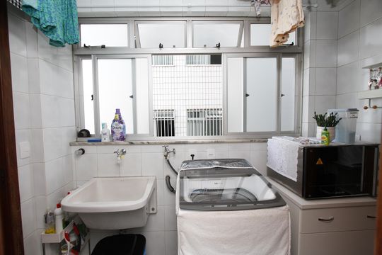 Área de Serviço de apartamento à venda com 3 quartos, 96m² em Barroca, Belo Horizonte