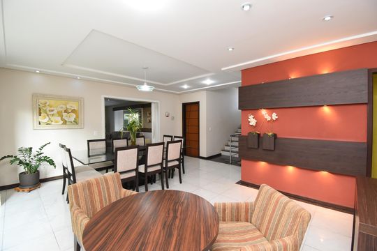 Sala de Jantar de casa de condomínio à venda com 4 quartos, 346m² em Pilarzinho, Curitiba