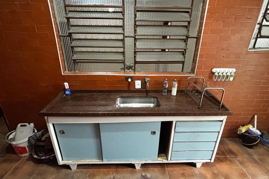 Cozinha  de casa para alugar com 2 quartos, 120m² em Vila João Ramalho, Santo André