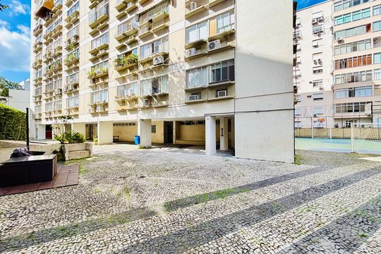 Área comum de apartamento para alugar com 2 quartos, 68m² em Humaitá, Rio de Janeiro