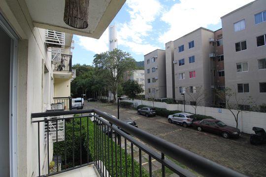Sala - Varanda de apartamento à venda com 2 quartos, 61m² em Jacarepaguá, Rio de Janeiro