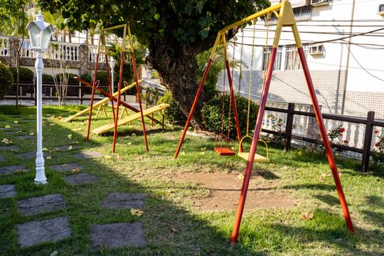 Área comum - Playground de apartamento à venda com 2 quartos, 55m² em Campo Grande, Rio de Janeiro