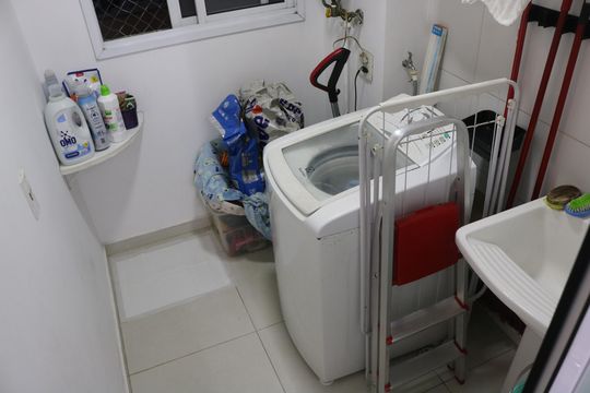 Área de Serviço de apartamento à venda com 3 quartos, 68m² em Bom Retiro, São Paulo