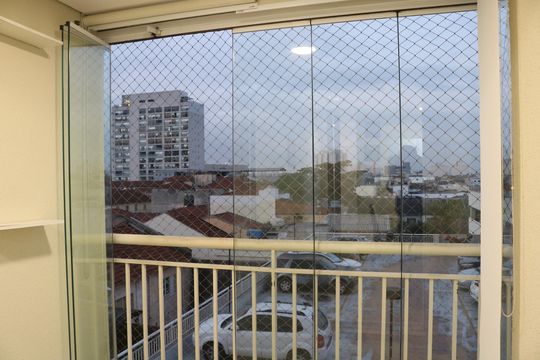 Varanda de apartamento à venda com 3 quartos, 68m² em Bom Retiro, São Paulo
