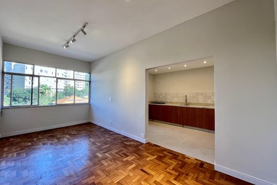 Sala de apartamento à venda com 3 quartos, 86m² em Botafogo, Rio de Janeiro