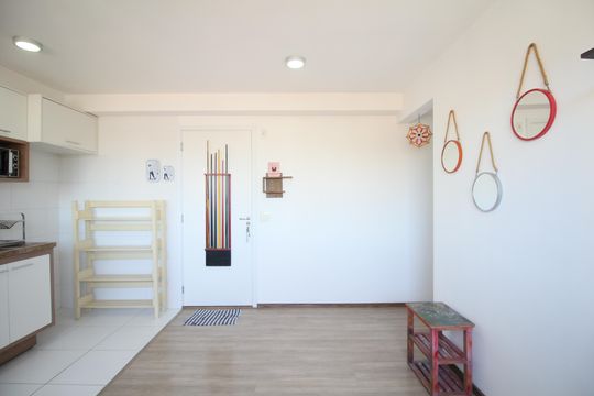 Sala de apartamento para alugar com 2 quartos, 40m² em Jardim Taboao, São Paulo