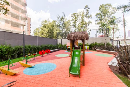 Área comum - Playground de apartamento para alugar com 3 quartos, 180m² em Alphaville Empresarial, Barueri