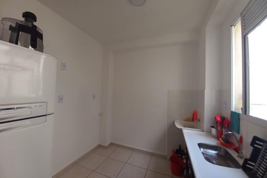 Cozinha de apartamento para alugar com 2 quartos, 42m² em (l-11), Ribeirão Preto