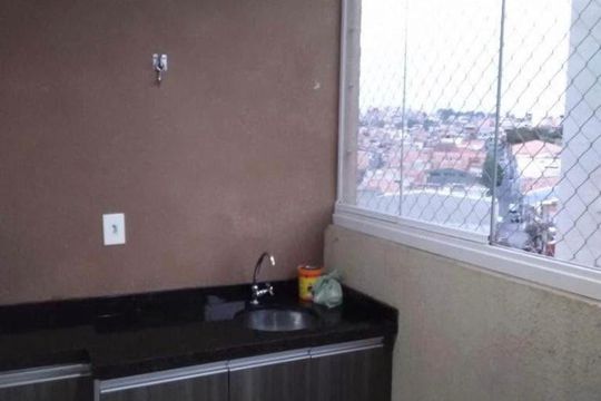 Varanda de apartamento à venda com 2 quartos, 48m² em Vila Nova Conceicao, Osasco