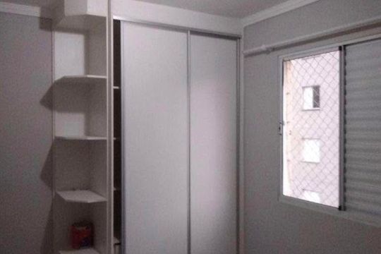 Quarto de apartamento à venda com 2 quartos, 48m² em Vila Nova Conceicao, Osasco