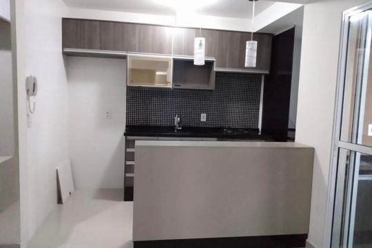 Cozinha de apartamento à venda com 2 quartos, 48m² em Vila Nova Conceicao, Osasco