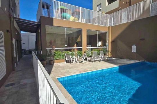 Área externa de apartamento à venda com 2 quartos, 48m² em Vila Nova Conceicao, Osasco