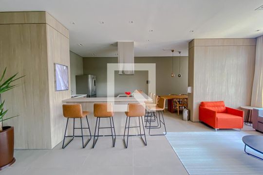 Área comum de apartamento à venda com 2 quartos, 57m² em Brás, São Paulo