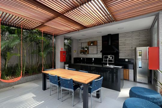 Churrasqueira de kitnet/studio à venda com 1 quarto, 30m² em Pinheiros, São Paulo