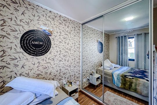 Quarto 2 de apartamento para alugar com 1 quarto, 65m² em Vila Bertioga, São Paulo