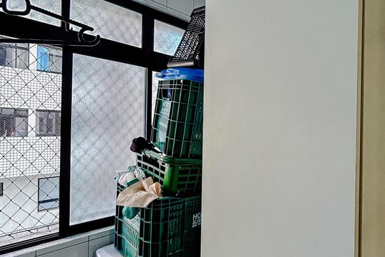 Área de Serviço de apartamento para alugar com 1 quarto, 65m² em Vila Bertioga, São Paulo