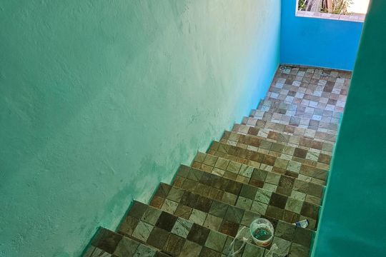 escada de casa para alugar com 2 quartos, 90m² em Nordeste do Amaralina, Salvador