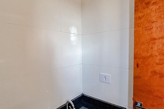 Banheiro de kitnet/studio à venda com 1 quarto, 19m² em Vila Formosa, São Paulo