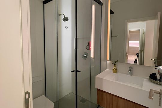 Banheiro de apartamento para alugar com 2 quartos, 107m² em João Paulo, Florianópolis