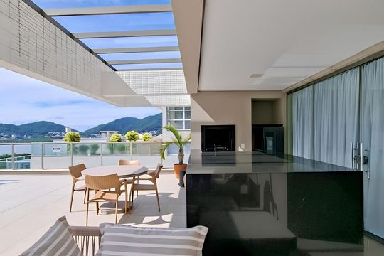 Área externa de apartamento para alugar com 2 quartos, 107m² em João Paulo, Florianópolis