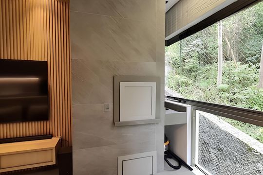 Sala de apartamento para alugar com 2 quartos, 107m² em João Paulo, Florianópolis
