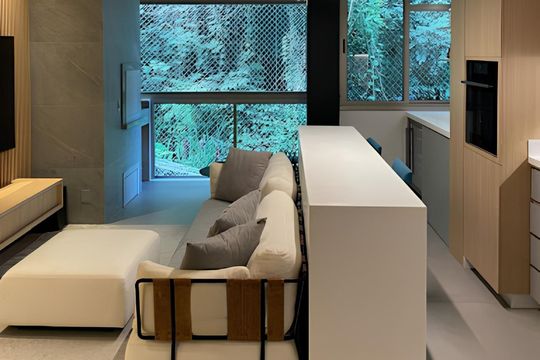 Sala de apartamento para alugar com 2 quartos, 107m² em João Paulo, Florianópolis