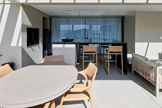 Área externa de apartamento para alugar com 2 quartos, 107m² em João Paulo, Florianópolis