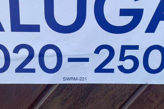 Placa SWRM 221 de casa para alugar com 3 quartos, 84m² em Aricanduva, São Paulo
