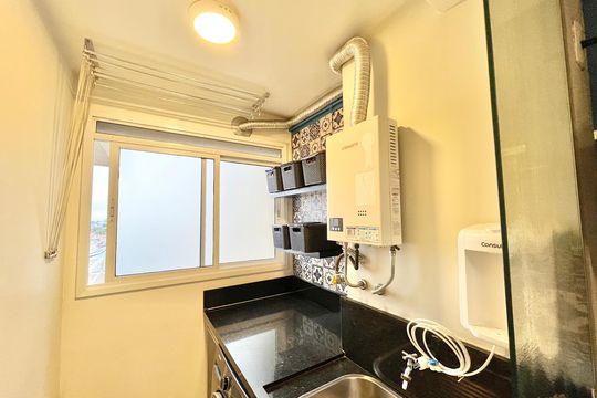 Área de Serviço de apartamento à venda com 2 quartos, 50m² em Vila Dom Pedro Ii, São Paulo