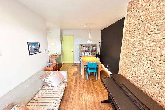 Sala de apartamento à venda com 2 quartos, 50m² em Vila Dom Pedro Ii, São Paulo