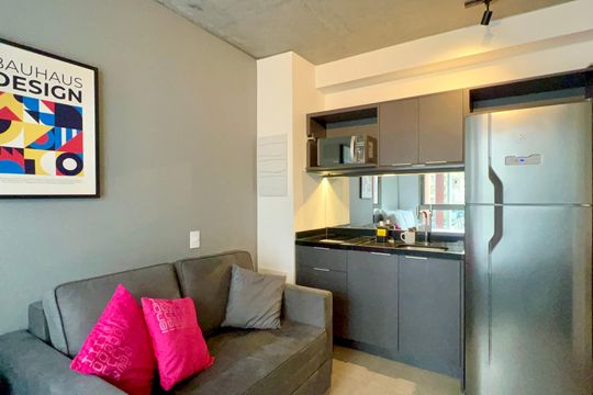 Studio de kitnet/studio à venda com 1 quarto, 25m² em Cerqueira César, São Paulo
