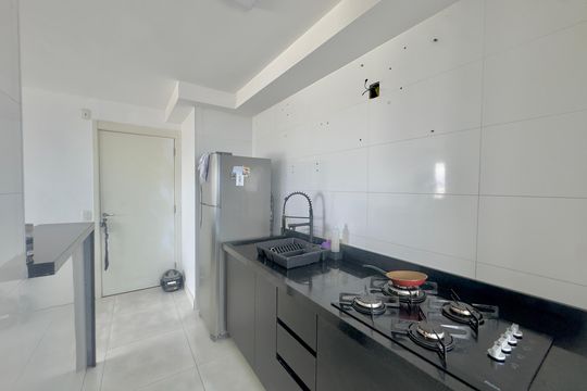 Cozinha de apartamento à venda com 2 quartos, 45m² em Jardim Gracinda, Guarulhos