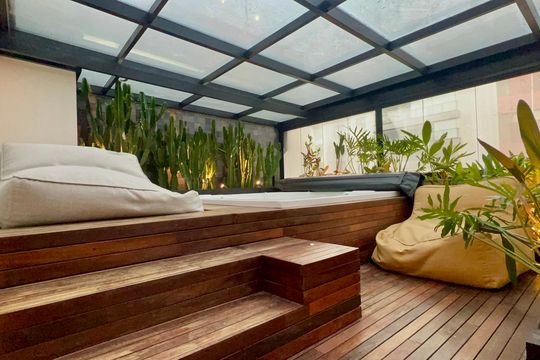 Hidromassagem de apartamento para alugar com 1 quarto, 157m² em Sumaré, São Paulo