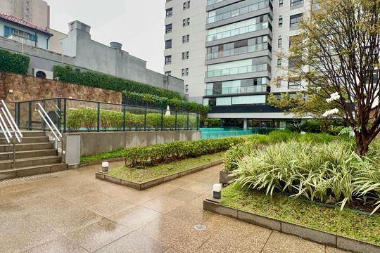 Área comum de apartamento para alugar com 1 quarto, 157m² em Sumaré, São Paulo