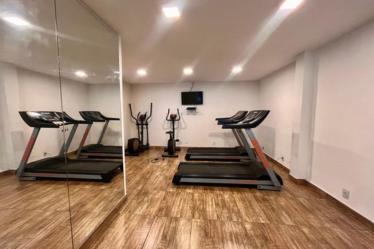 Área comum - Academia de apartamento à venda com 3 quartos, 121m² em Copacabana, Rio de Janeiro