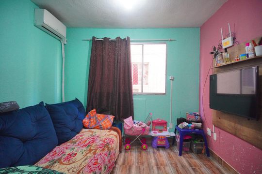 Sala de apartamento à venda com 2 quartos, 44m² em Santos Dumont, São Leopoldo