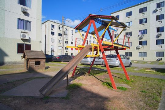 Área comum de apartamento à venda com 2 quartos, 44m² em Santos Dumont, São Leopoldo