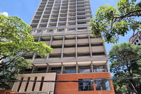 Fachada de kitnet/studio para alugar com 1 quarto, 24m² em Vila Olímpia, São Paulo