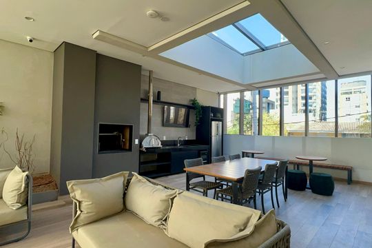 Churrasqueira de apartamento para alugar com 1 quarto, 37m² em Pinheiros, São Paulo