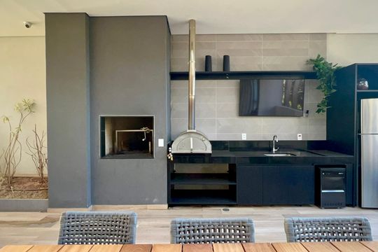 Churrasqueira de apartamento para alugar com 2 quartos, 48m² em Pinheiros, São Paulo