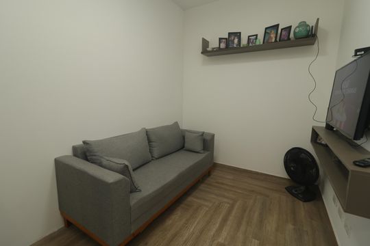 Sala de apartamento à venda com 1 quarto, 26m² em Jardim da Gloria, São Paulo